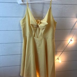 Urban outfitters yellow dress